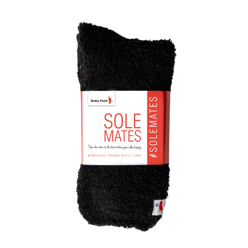 Baby Foot® Original Black Room Socks